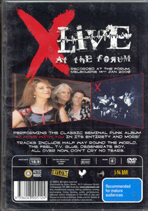 X - Live At The Forum - 2