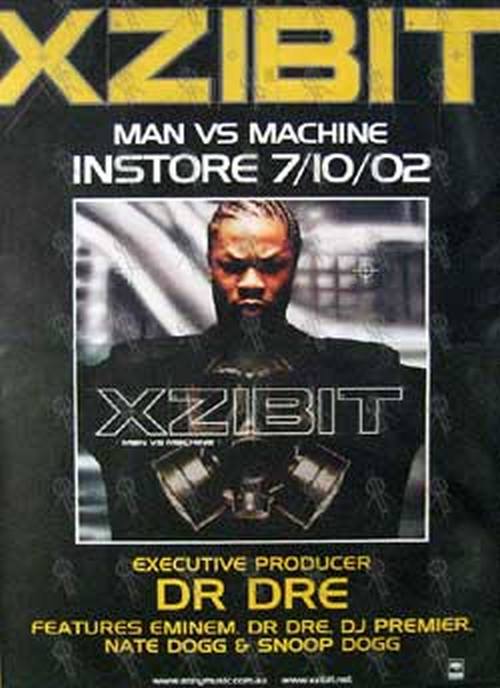 XZIBIT - &#39;Man Vs Machine&#39; Album Poster - 1