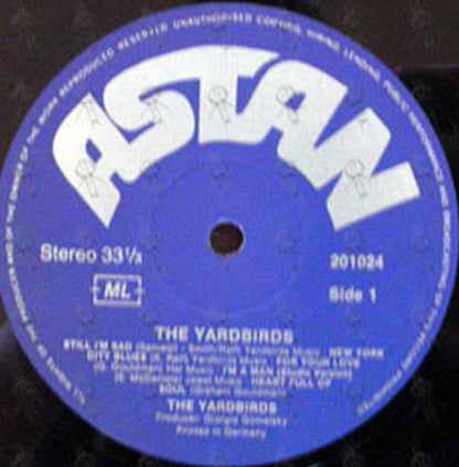 YARDBIRDS-- THE - For Your Love - 3