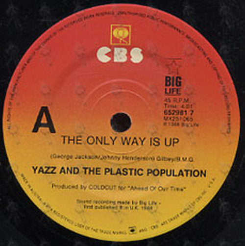 YAZZ and the PLASTIC POPULATION - The Only Way Is Up - 3