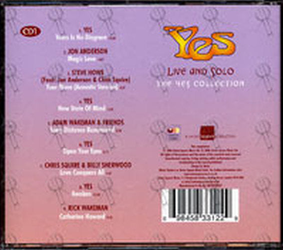 YES - Live And Solo: The Yes Collection - 10