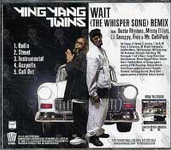 YING YANG TWINS - Wait (The Whisper Song) Remix - 2