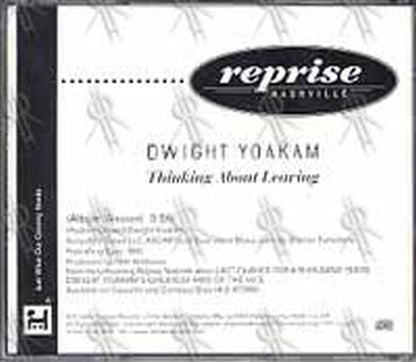 YOAKAM-- DWIGHT - Thinking About Leaving - 2