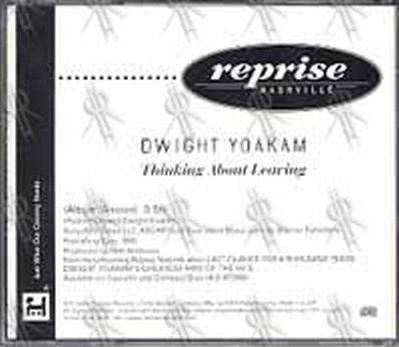 YOAKAM-- DWIGHT - Thinking About Leaving - 2