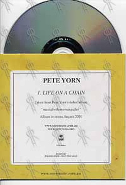 YORN-- PETE - Life On A Chain - 2