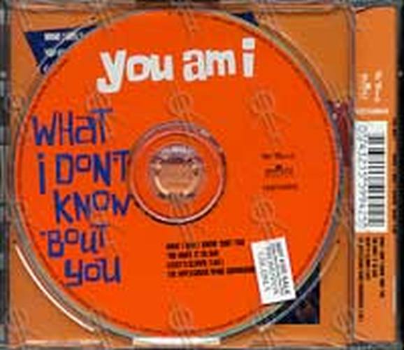 YOU AM I - What I Don&#39;t Know &#39;Bout You - 2