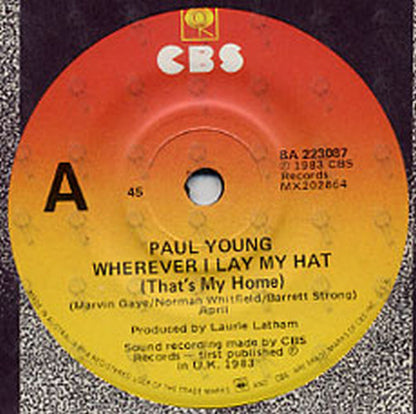 YOUNG-- PAUL - Wherever I Lay My Hat (That's My Home) - 2