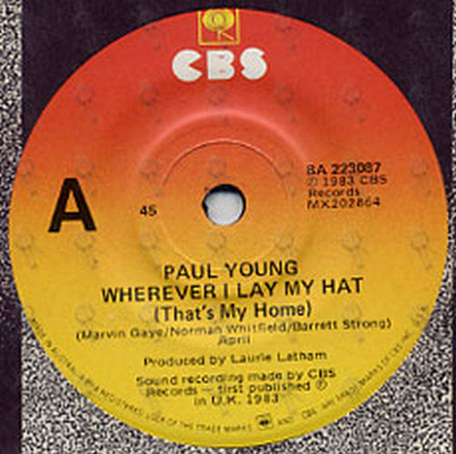 YOUNG-- PAUL - Wherever I Lay My Hat (That&#39;s My Home) - 2