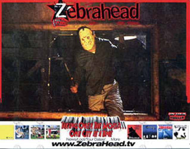 ZEBRAHEAD - Promotional Postcard - 2