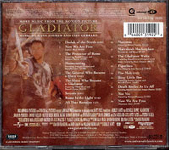 ZIMMER-- HANS & GERRARD-- LISA - Music For The Motion Picture Gladiator - 2