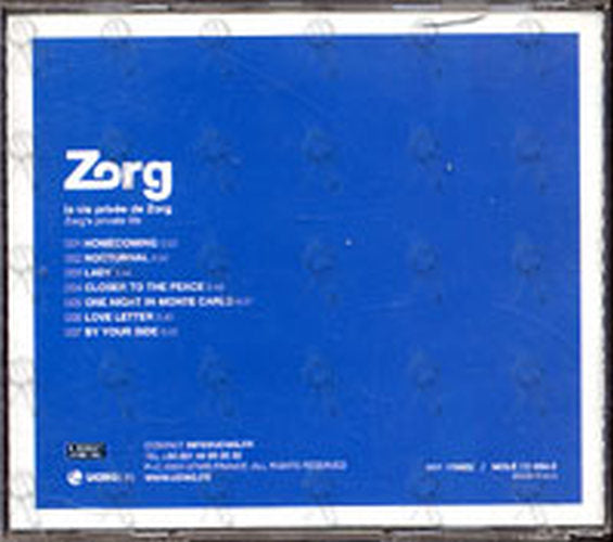 ZORG - La Vie Privee De Zorg&#39;s Private Life - 2