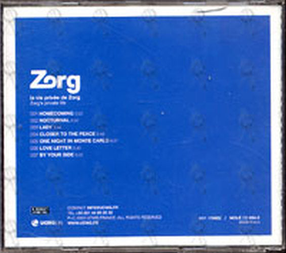 ZORG - La Vie Privee De Zorg&#39;s Private Life - 2