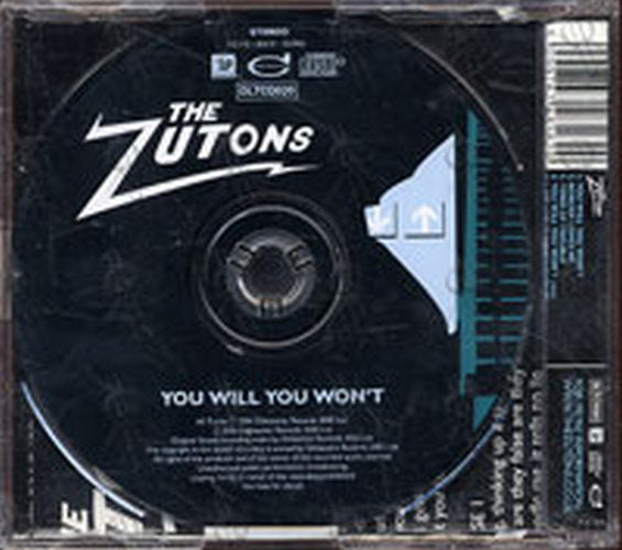 ZUTONS-- THE - You Will You Won't - 2