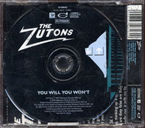 ZUTONS-- THE - You Will You Won&#39;t - 2