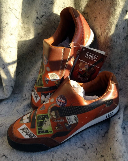 A Picture Says A Thousand Words Design Slip On Shoes