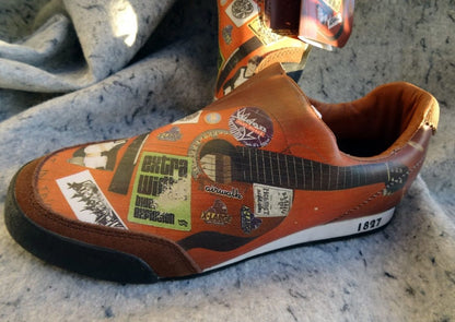 A Picture Says A Thousand Words Design Slip On Shoes