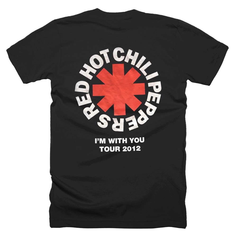 2012 I'm With You Tour Crew Black T-Shirt